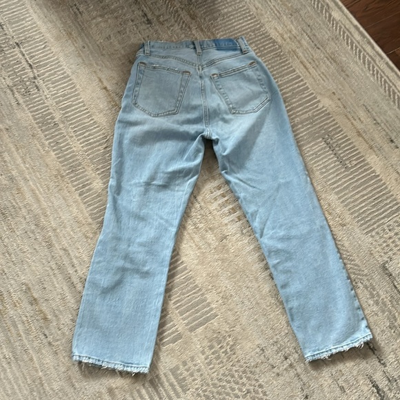Abercrombie & Finch blue ripped curve jeans - Picture 3 of 4